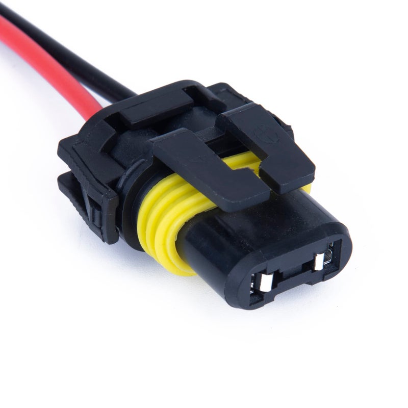 BlyilyB 4-Pack 9005 9006 HB3 HB4 Female Adapter Wiring Harness Sockets Wire Connector for Headlights Fog Lights - Image 5